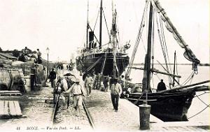 807- Bone - Vue du port